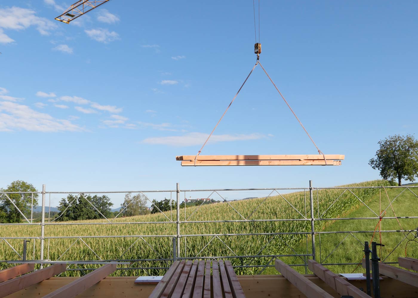 Die Entstehung des Turmes