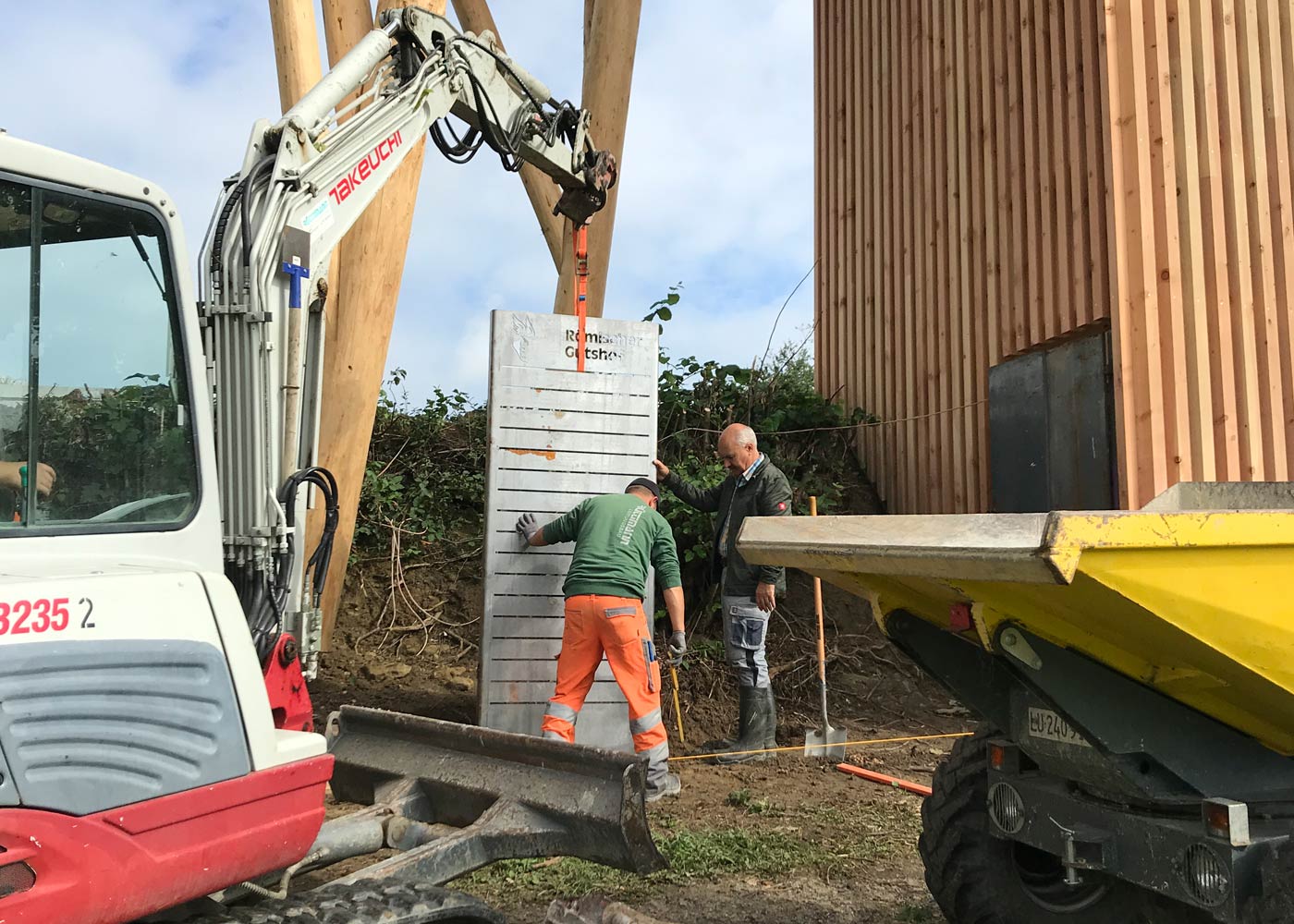 Die Entstehung des Turmes